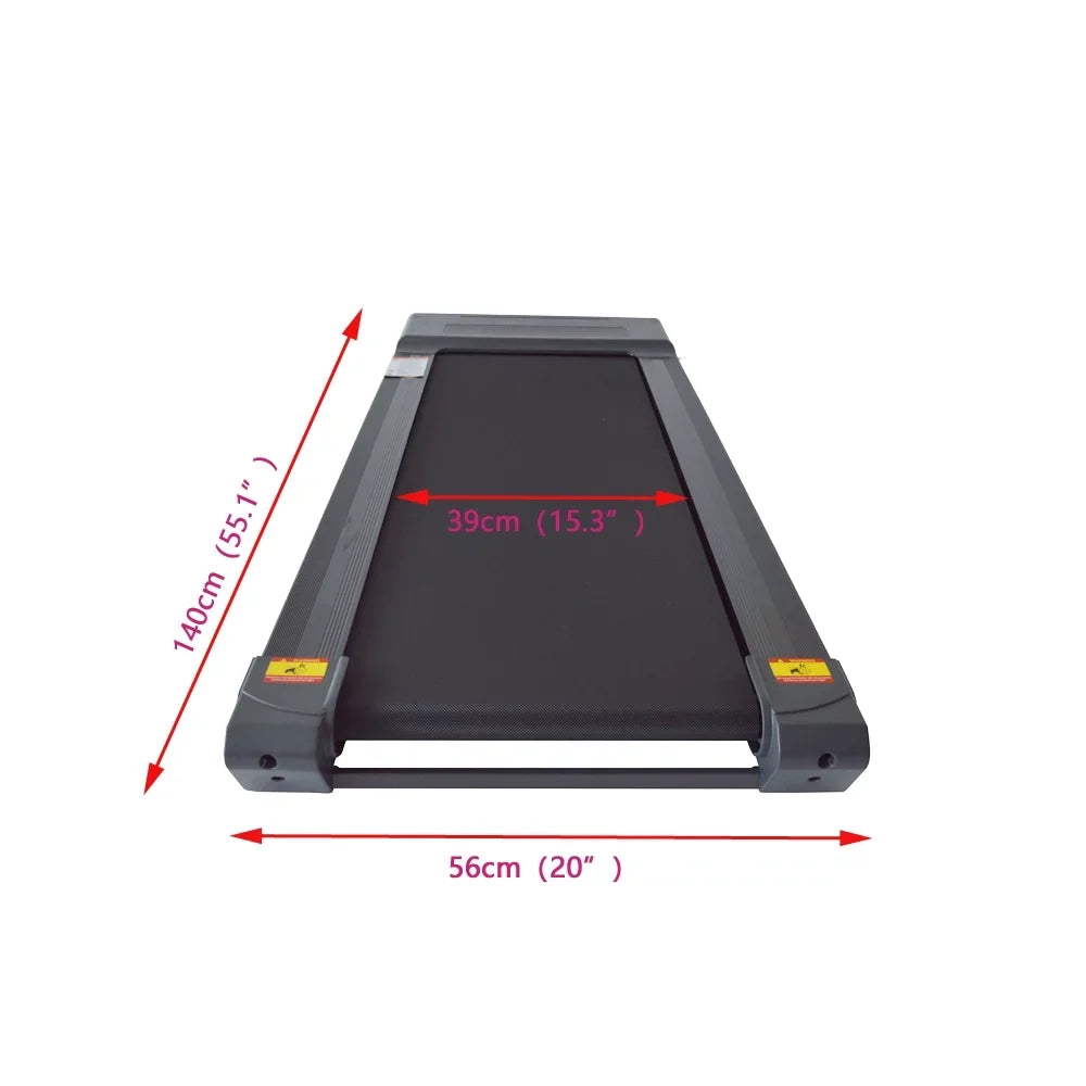 Household Silent Treadmill Electric 1-8km/h Load limit 286.6lb