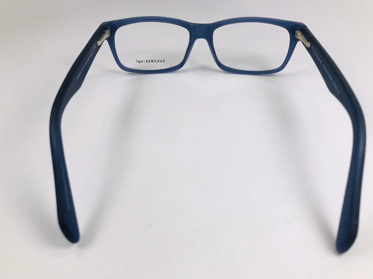 New Designer Inspired   Matte Blue  Eyeglasses 52mm with Case