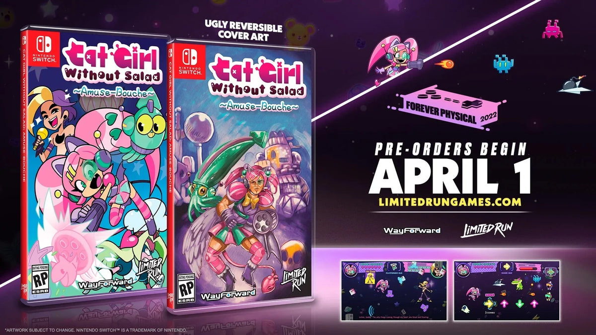 Cat Girl Without Salad: Amuse-Bouche - Limited Run #145 [Nintendo Switch]