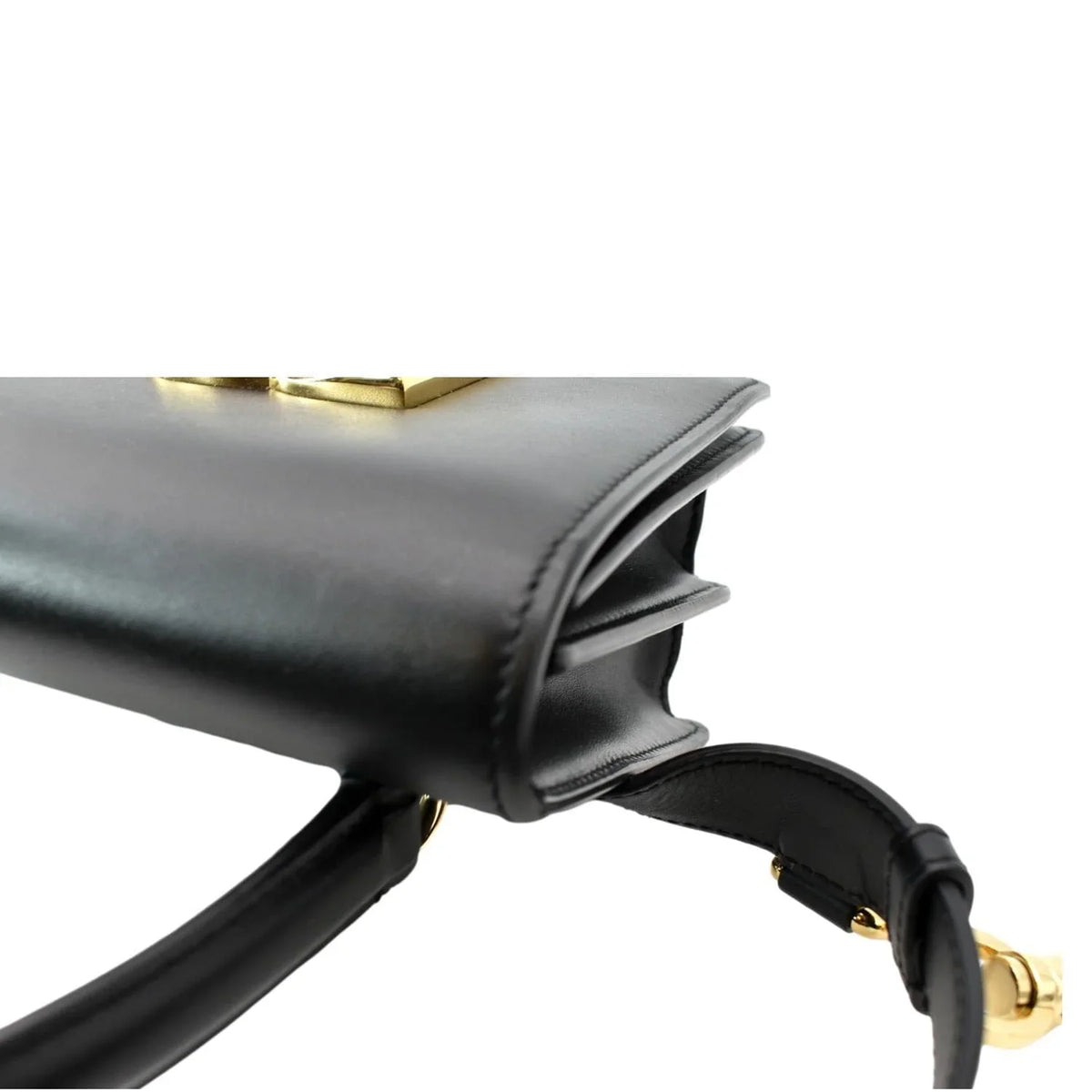 Pre-owned  &  Mini Leather Belt Bag Black