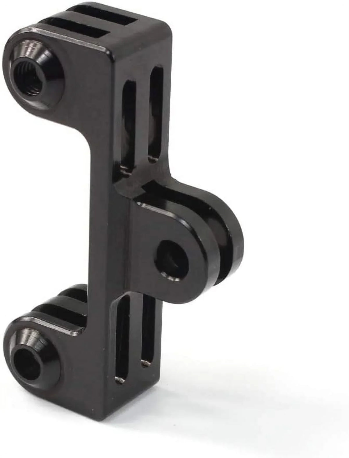 Aluminum Dual Twin Mount Adapter for GoPro Hero 9/8/7/(2018)/6/5/4 Black,Hero 3+, Osmo Action,/Campark/