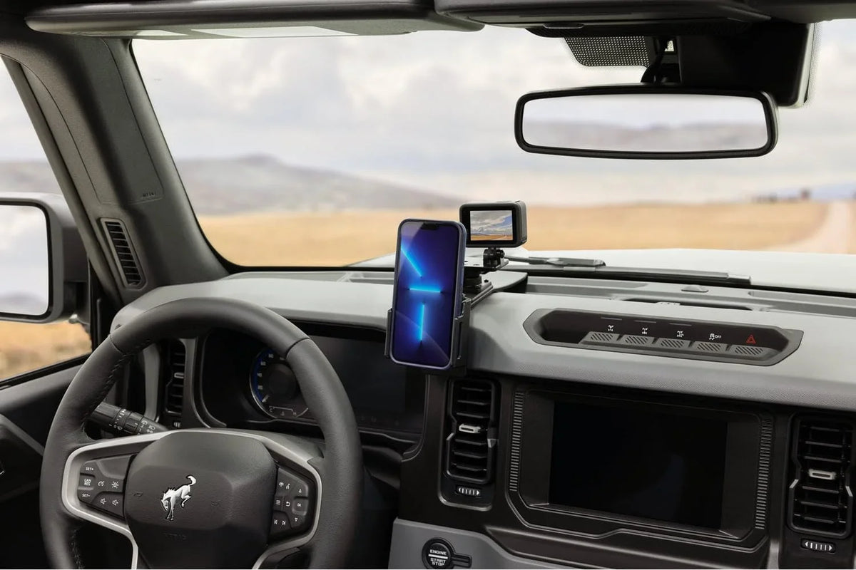 Scosche  ProClip Center Dash Phone Mount Compatible with 2021-2023 Ford Bronco SUVs (Mounting Base Only)