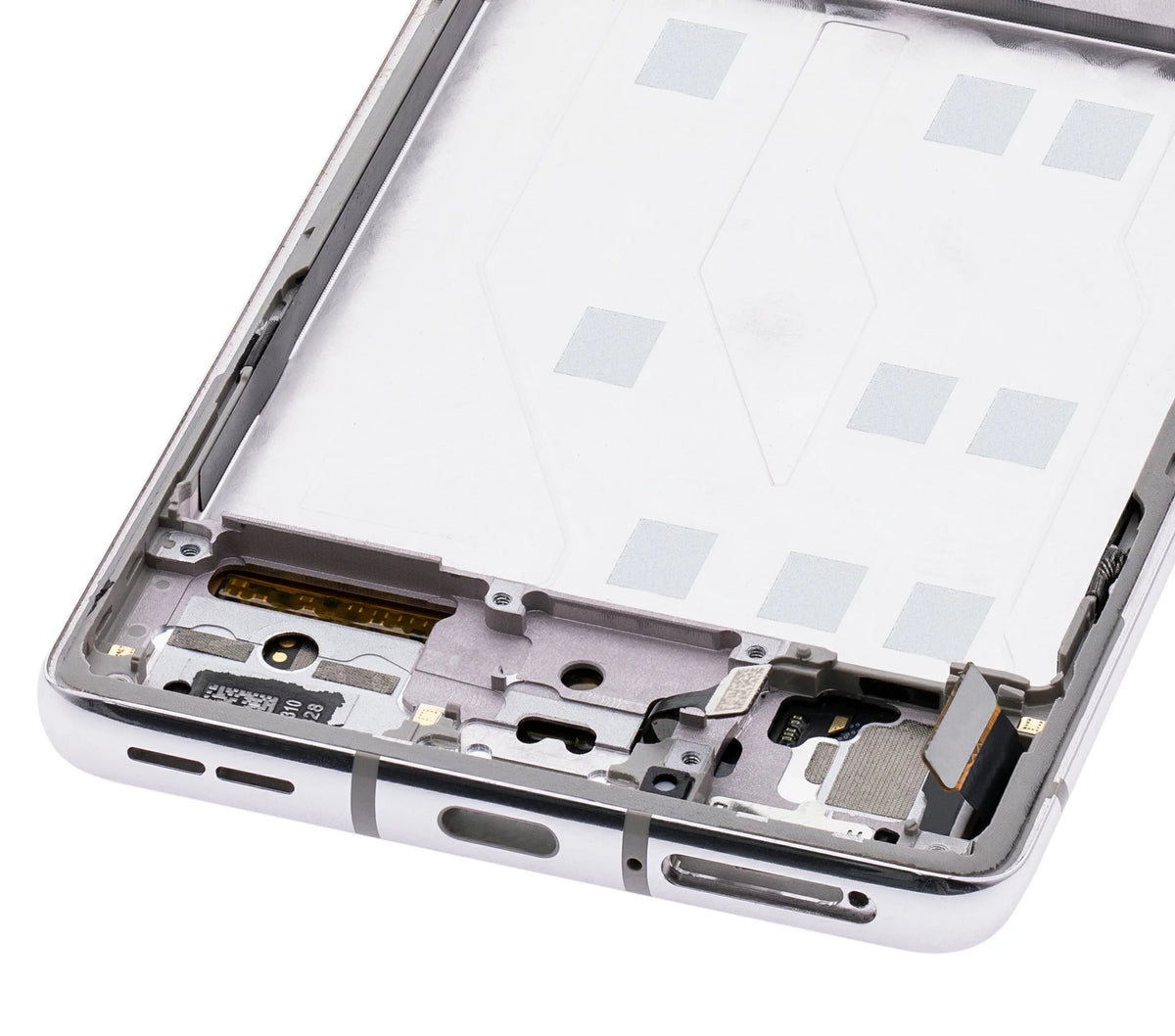 Replacement  Assembly With Frame Compatible For OnePlus 8 / 5G (Non-Verizon 5G  Frame) (Refurbished) (Polar Silver)