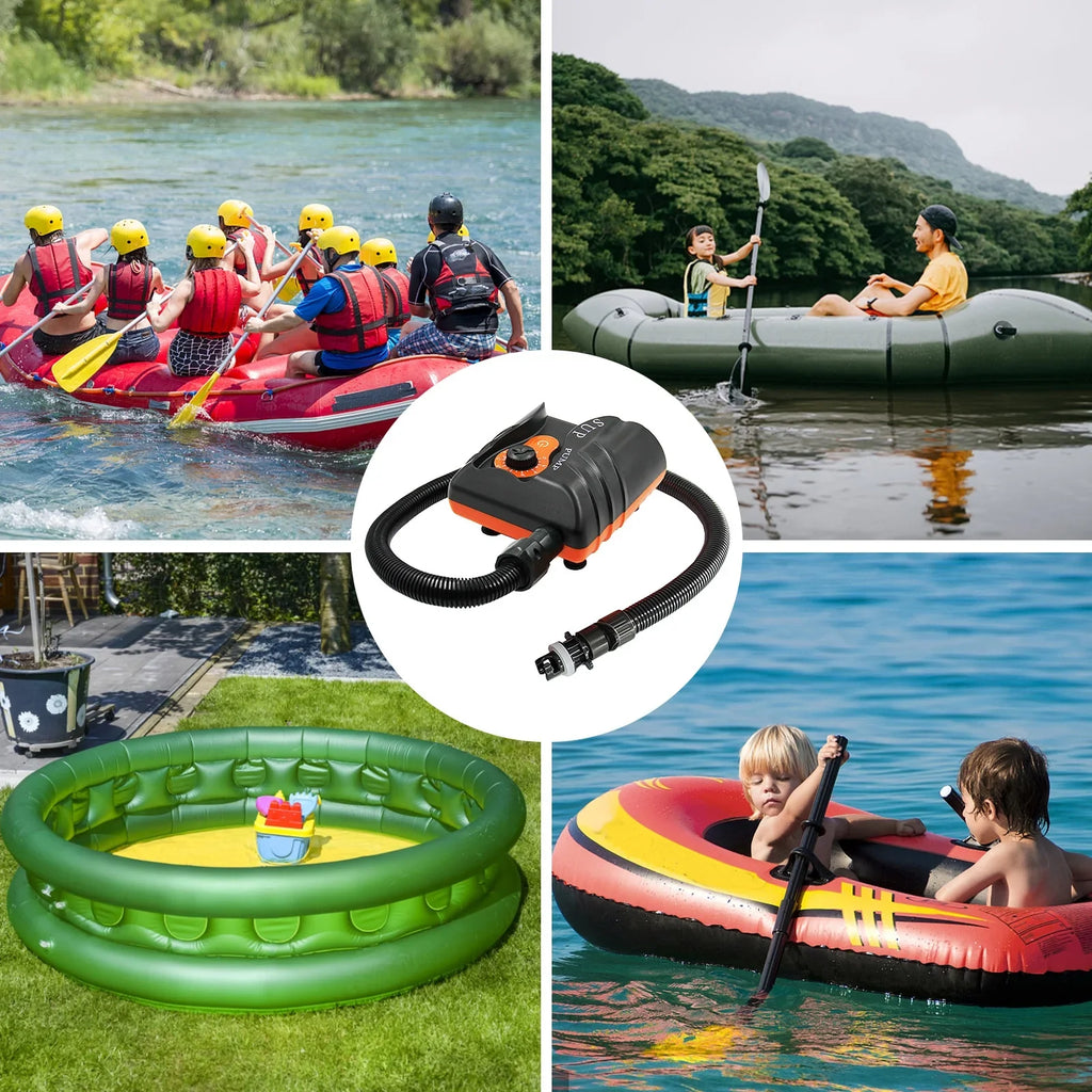 Inflation Pump,And Boat 16psi Inflation Pump With 6pcs With 6pcs Nozzles InflatableAnd Air Pump 6pcs Nozzles Inflatable Siuke Pump Boat 16psi Laoshe Pump Huiop 16psi Jinmie