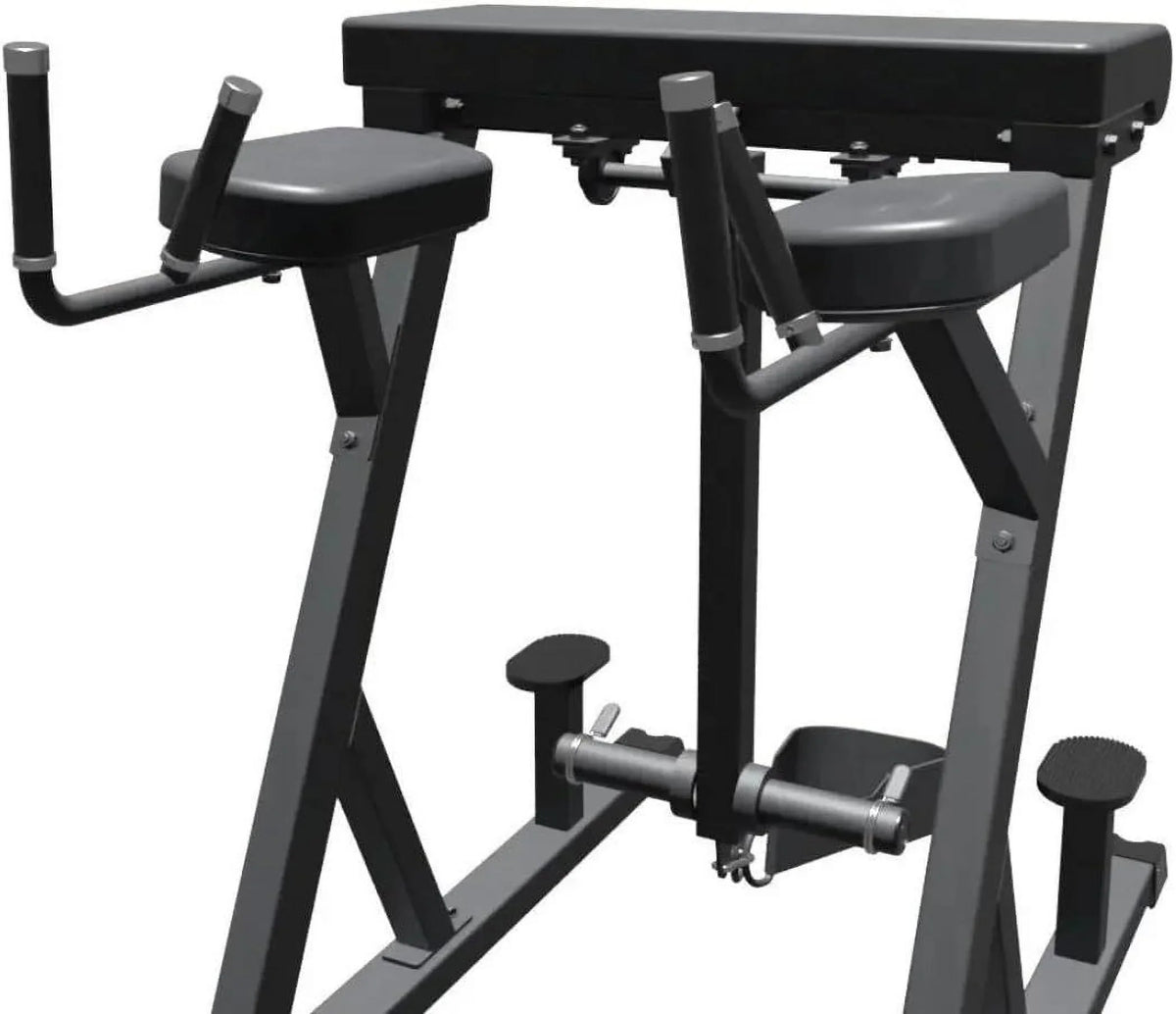 Gronk Fitness Reverse Hyperextension Machine | Plate Loaded Machine | Target Your Lower Back, Glutes and Hamstrings | Made of 11 Gauge Steel