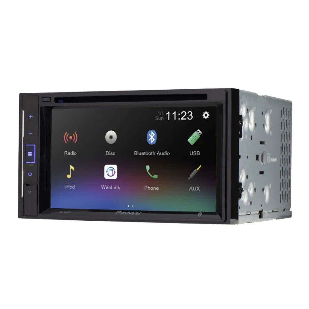 Bundle for 2007-2009 Chevrolet Equinox / Pioneer -241EX Double  Car Stereo with Bluetooth/Backup Camera/Installation Kit/in-Dash / / 6.2" Touchscreen Digital Media Receiver