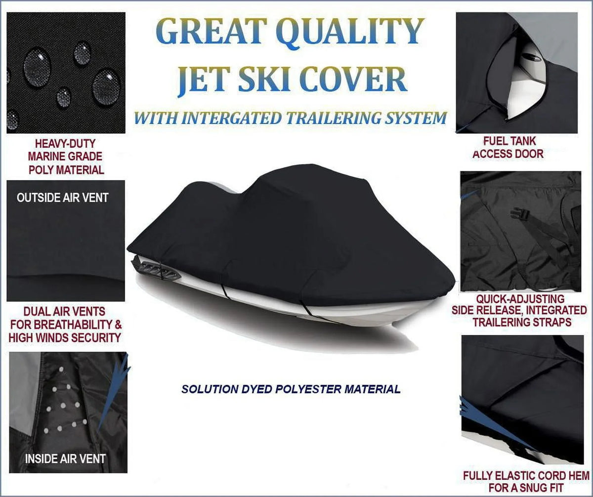 600  JetSki Cover Compatible for Bombardier Sea Doo Sea-Doo  4   600  JetSki Cover Compatible for  2003 2004 2005 2006 Jet Ski  Cover