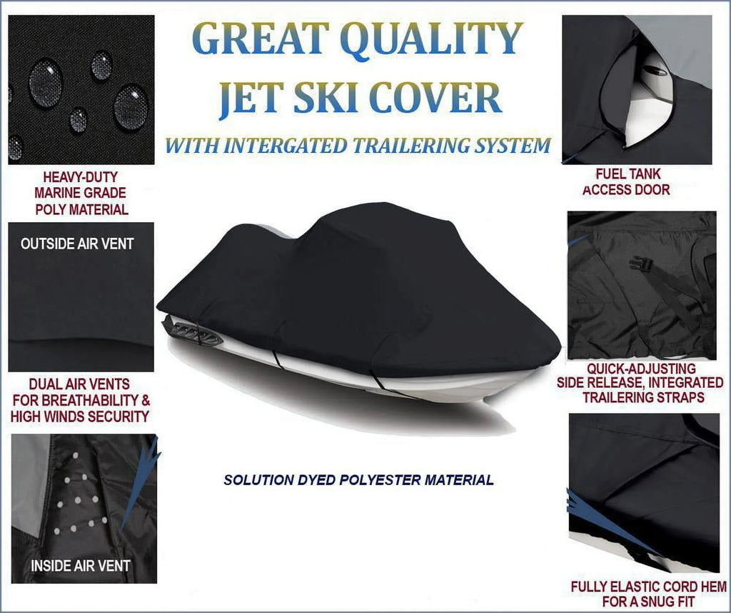 600D   Cover Compatible for Yamaha Wave Runner  Deluxe 2005 2006