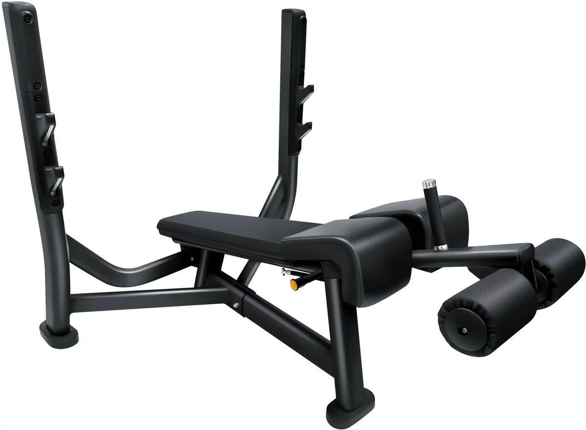 French Fitness  Black Olympic Decline Bench (New)