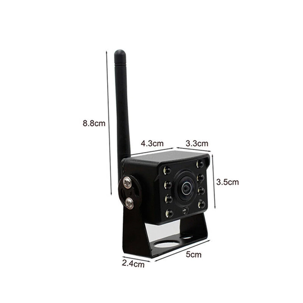 WiFi Wireless Reverse Backup Camera with  Night Vision, Suitable for Automobiles and Commercial Vehicles