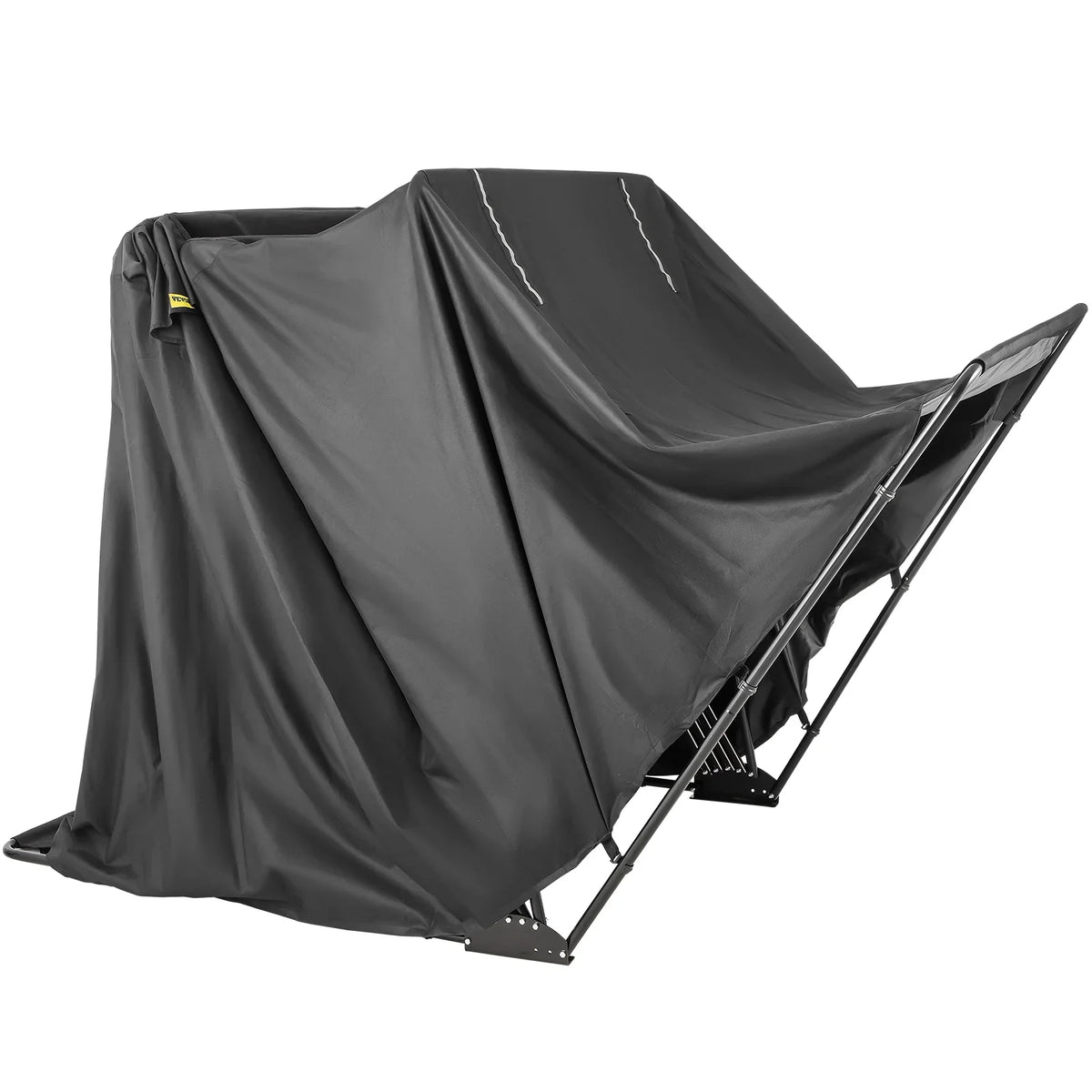 Heavy Duty Motorcycle Cover Storage Sheds Garage All Season Outdoor Protection,600D Oxford Durable and Tear Proof Waterproof with Lock-Holes & Storage Bag,Fits up to 106"