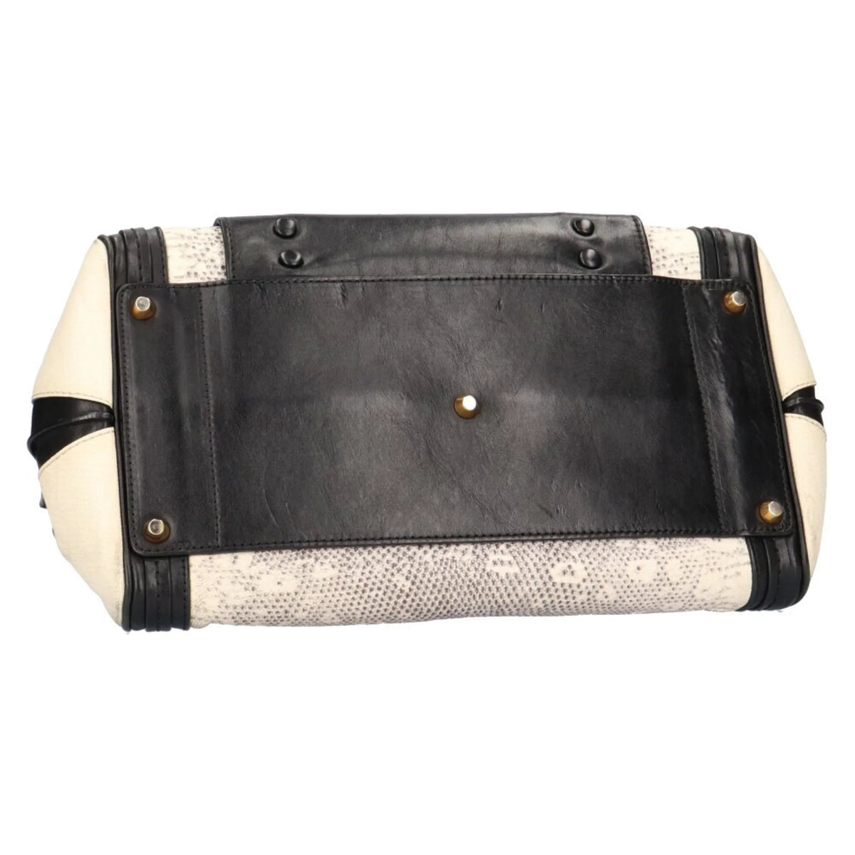 Pre-Owned Chloé Chloe Little Alice Shoulder Bag Leather Beige Women's (Good)