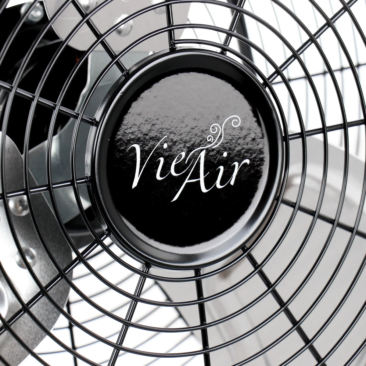 Vie Air 14 Inch Twin Pack Industrial High Velocity Heavy Duty Metal Floor Fan with 3 Speed Settings