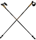 Nordic Walking Platinium Carbon Series Fixed Length Walking Poles 115cm Brown