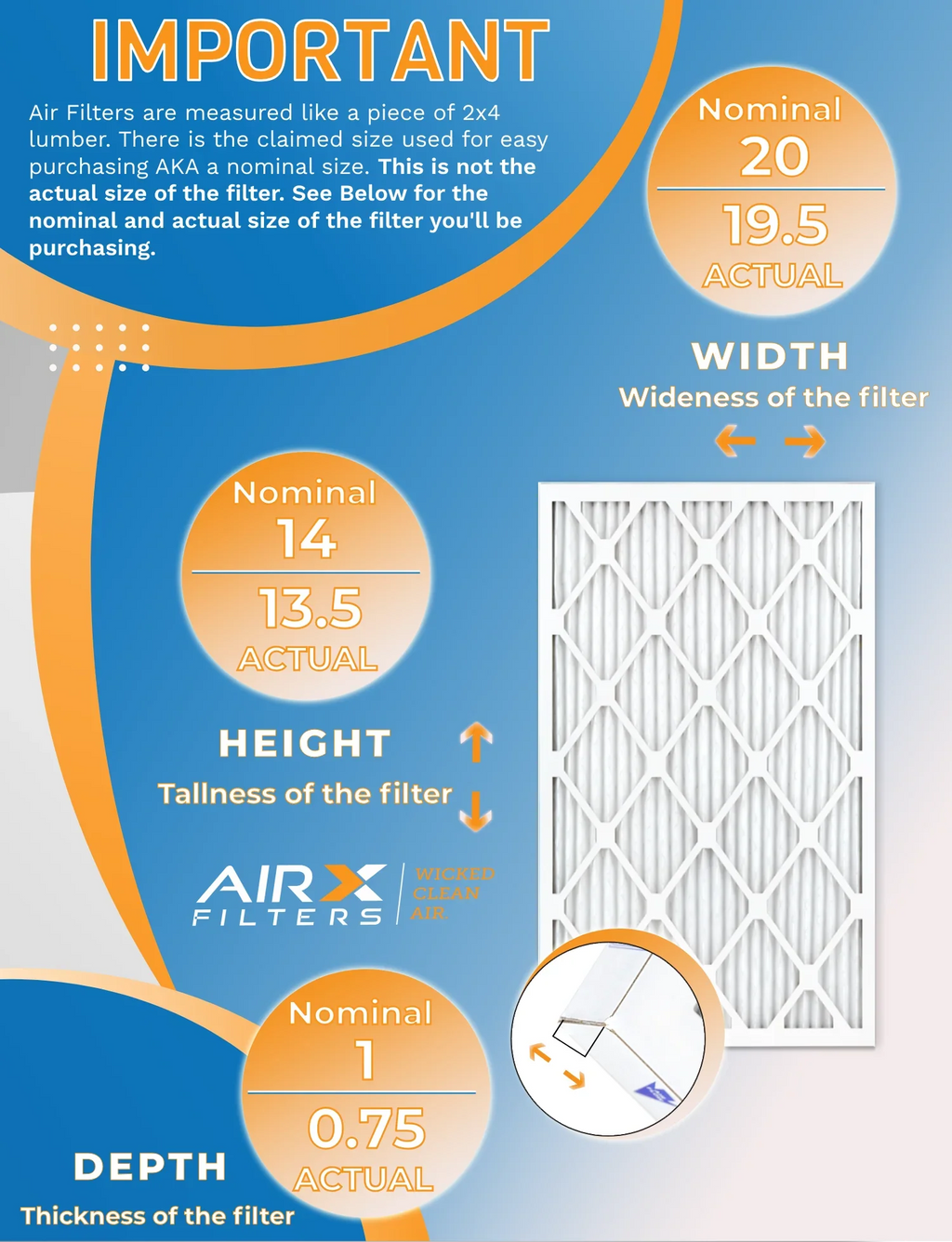14x20x1 Air Filter  11 Rating, 12 Pack of Furnace Filters Comparable to  1000,  1200 &  7 - Made in  by     .
