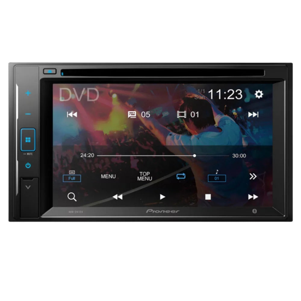 Bundle for 2007-2009 Chevrolet Equinox / Pioneer -241EX Double  Car Stereo with Bluetooth/Backup Camera/Installation Kit/in-Dash / / 6.2" Touchscreen Digital Media Receiver