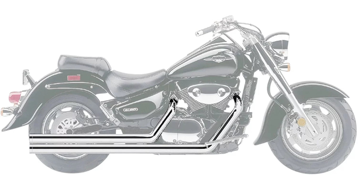 Cobra Speedster Longs Chrome Exhaust w/Powerport (3920T)