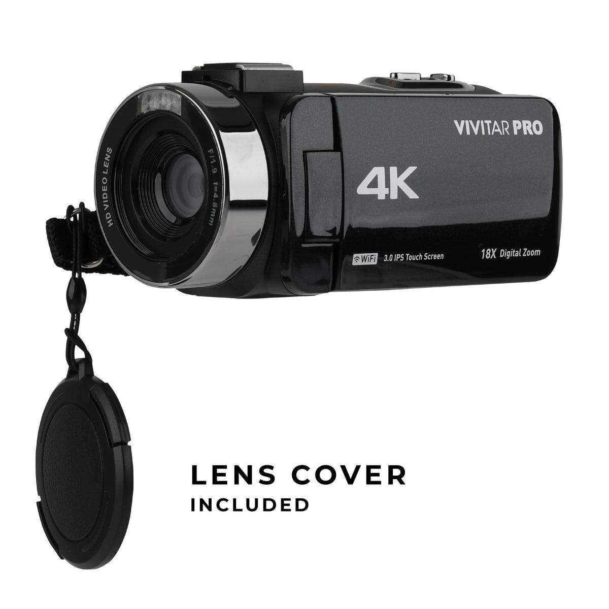 Vivitar 4K  Digital Video Camera, Night Vision, , Remote Control