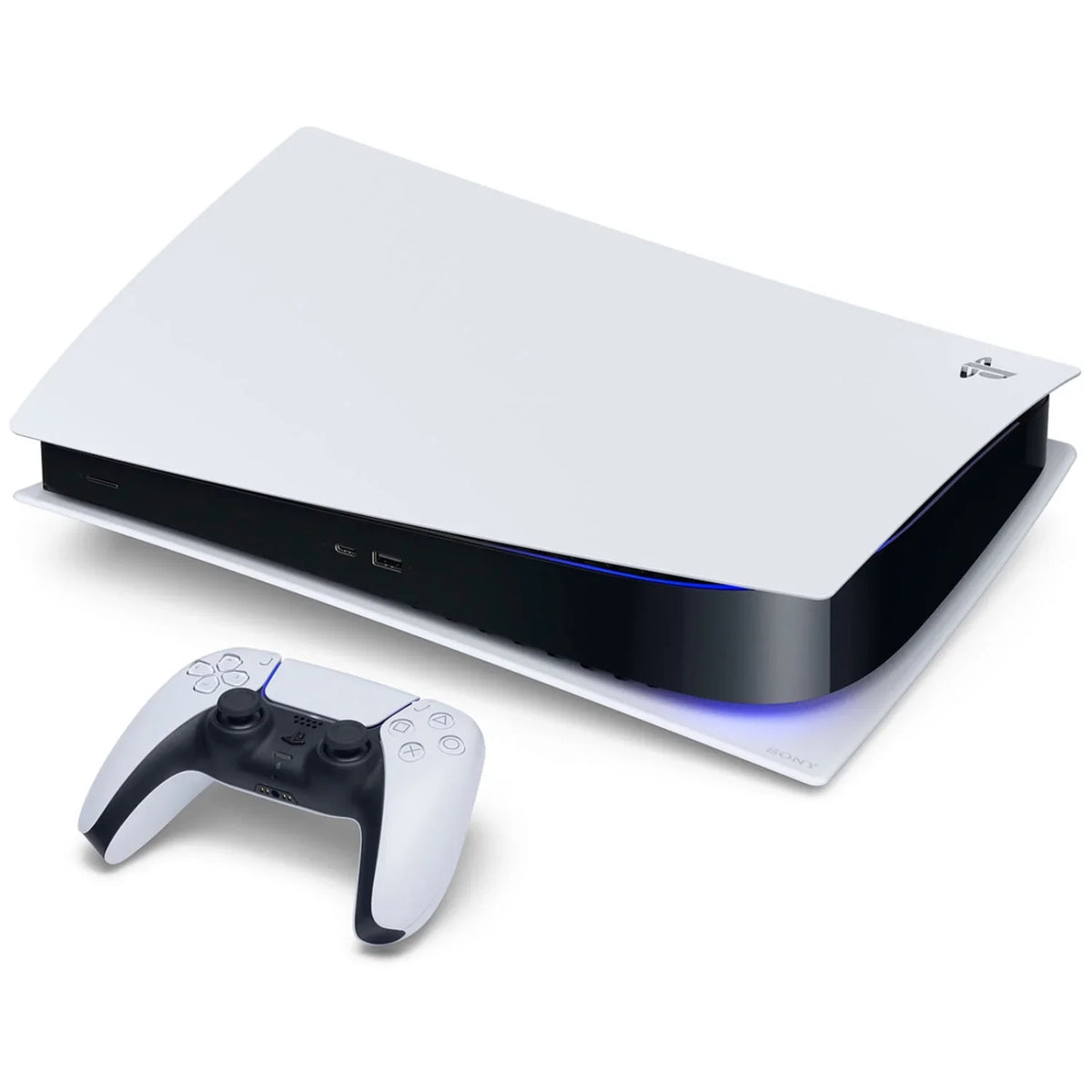 Sony Playstation 5 Disc Version Console with Extra White Controller, Surge  Grip Kit With Precision Aiming Rings and Ratchet & Clark: Rift Apart Bundle