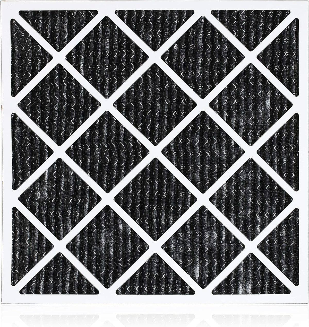 Filterbuy 16x18x1  8 Odor Eliminator Pleated   Furnace Air Filters with Activated Carbon (3-Pack)