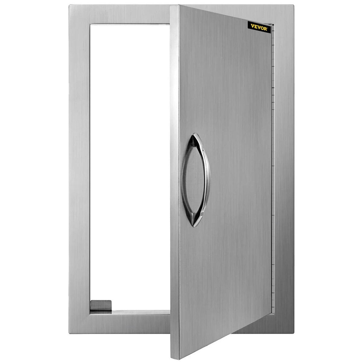 14x20 Inch Vertical Stainless Steel  Access Door - Ideal for Outdoor Kitchen,  Island, and Grill Station